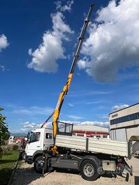 AUTOCARRO MERCEDES 13.18 CON GRU EFFER 80 4 S
