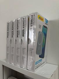 5 pz powerbank magaafe 12.000 mAh