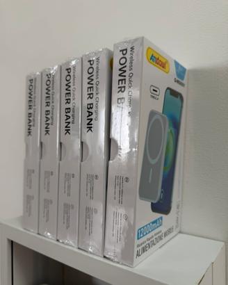 5 pz powerbank magaafe 12.000 mAh