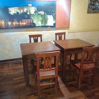 tavoli , Sedie , Sgabelli  VERO  legno massello 