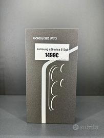 SAMSUNG S26 ULTRA 512gb WHITE PROMO NUOVO