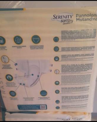 Pannolini serenity taglia m