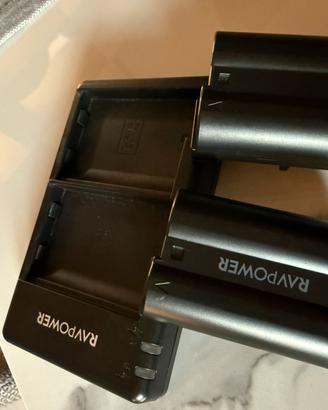 Batterie EN-EL15 Patona/RAVPower +caricabatterie