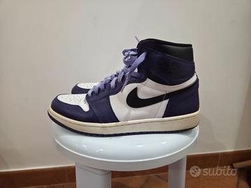 Jordan 1 Retro High Court Purple White