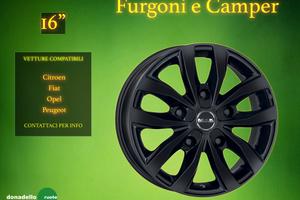 Cerchi in Lega 16" Furgoni e Camper