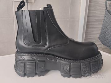 Stivaletti uomo/unisex n.43, vera pelle.