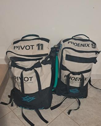 VELA NAISH PIVOT 11, PHOENIX 9 E BARRA TORQUE 2