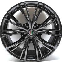 4 cerchi lega alfa romeo stelvio r18 lt5127