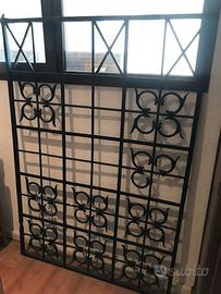 Inferriata in ferro battuto