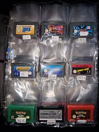 cartucce game boy advance gba Nintendo 