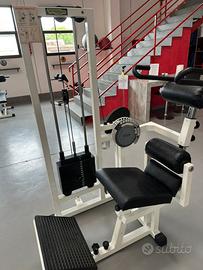 Abdominal crunch technogym