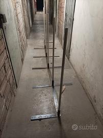 slalom 6 pali agility dog