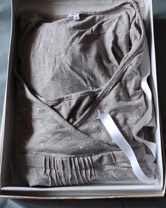 camicia da notte gravidanza e allattamento 