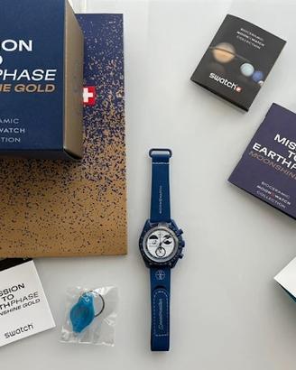 Omega x Swatch - Mission to Earthphase moonshine