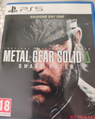 Gioco ps5 metal Gear solid Snake eater