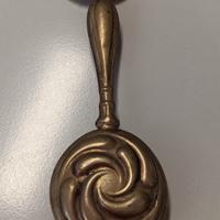 Antico sonaglio bimbo argento 800