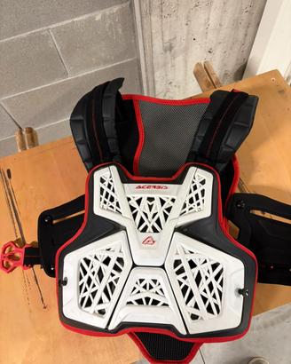 Pettorina Acerbis completa per cross enduro