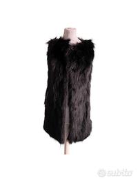 Gilet pelliccia  volpe nera