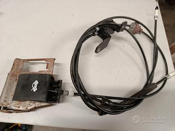 MANIGLIA APRI COFANO ANT. COMPLETA DI CAVI SX DX J