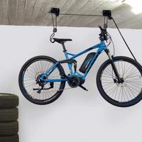 Fischer 50387 Sollevatore per Bicicletta, Nero