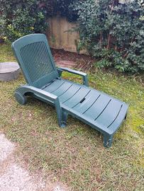 Sdraio verde 
