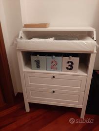 Fasciatoio/cassettiera IKEA SUNDVIK per cameretta