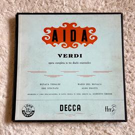 Aida Verdi Box 3 Vinili Decca LXT 2735-37 Tebaldi