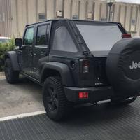 SOFT TOP SUNTOP JEEP WRANGLER JK 4 PORTE NERO