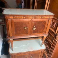 Coppia  comodini vintage