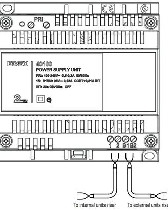 ALIMENTATORE PER IMPIANTI VIMAR ELVOX 40100