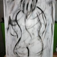 dipinto nudo di donna