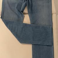 Jeans Boggi In Denim Elasticizzato