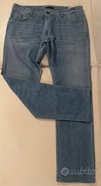 Jeans Boggi In Denim Elasticizzato