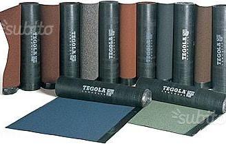 Guaina catramata ardesiata granigliata rossa verde