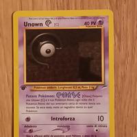 Carta Pokemon Unown C 