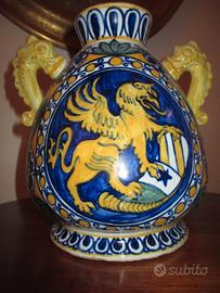 Albarello vaso da farmacia maiolica orcio