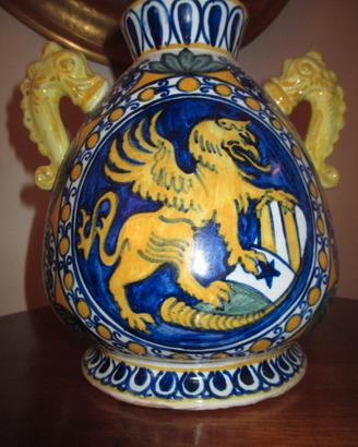 Albarello vaso da farmacia maiolica orcio