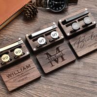 Gemelli più fermacravatta personalizzabili