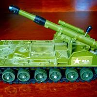 DINKY TOYS – 155 mm MOBILE GUN – MADE IN ENGLAND –