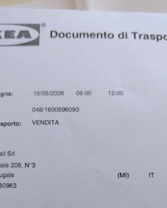 Divano seduta 2 posti in tessuto, mai utilizzato.