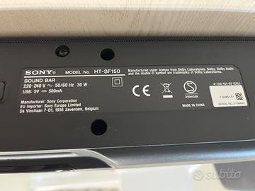 Soundbar Sony HT-SF150