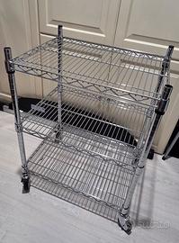 Carrello da cucina con ruote