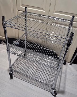 Carrello da cucina con ruote