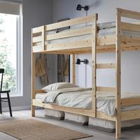 Struttura in legno letto a castello