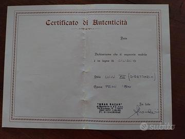 Direttorio comodino antico