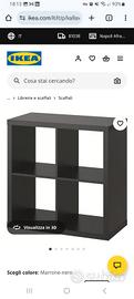 libreria a scaffali ikea