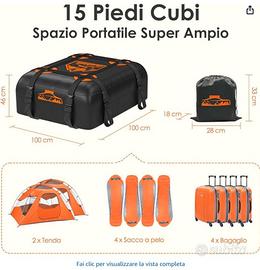 Box da tetto / Bagagliaio auto usato in ottime con