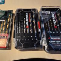 3 Set di Punte per trapano NUOVE