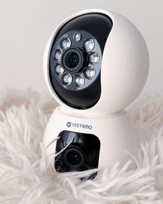 Telecamera Wi-Fi Interno Doppia Lente Yesyamo - Sm