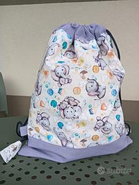 zainetto sacca bambino